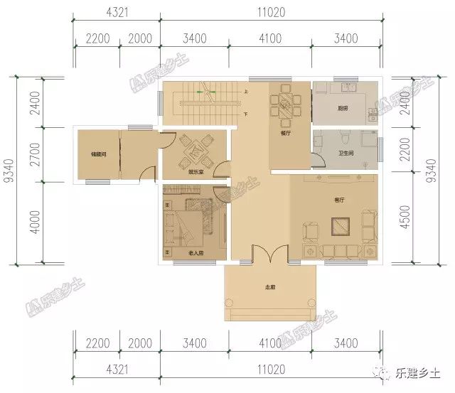 15x9米二层简欧别墅设计,造价18万真的可以拥有么?