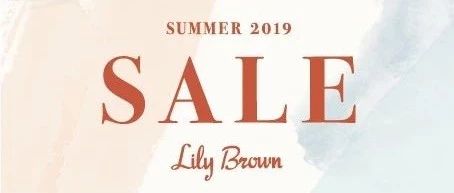 Lily Brown | SUMMER SALEPART 2
