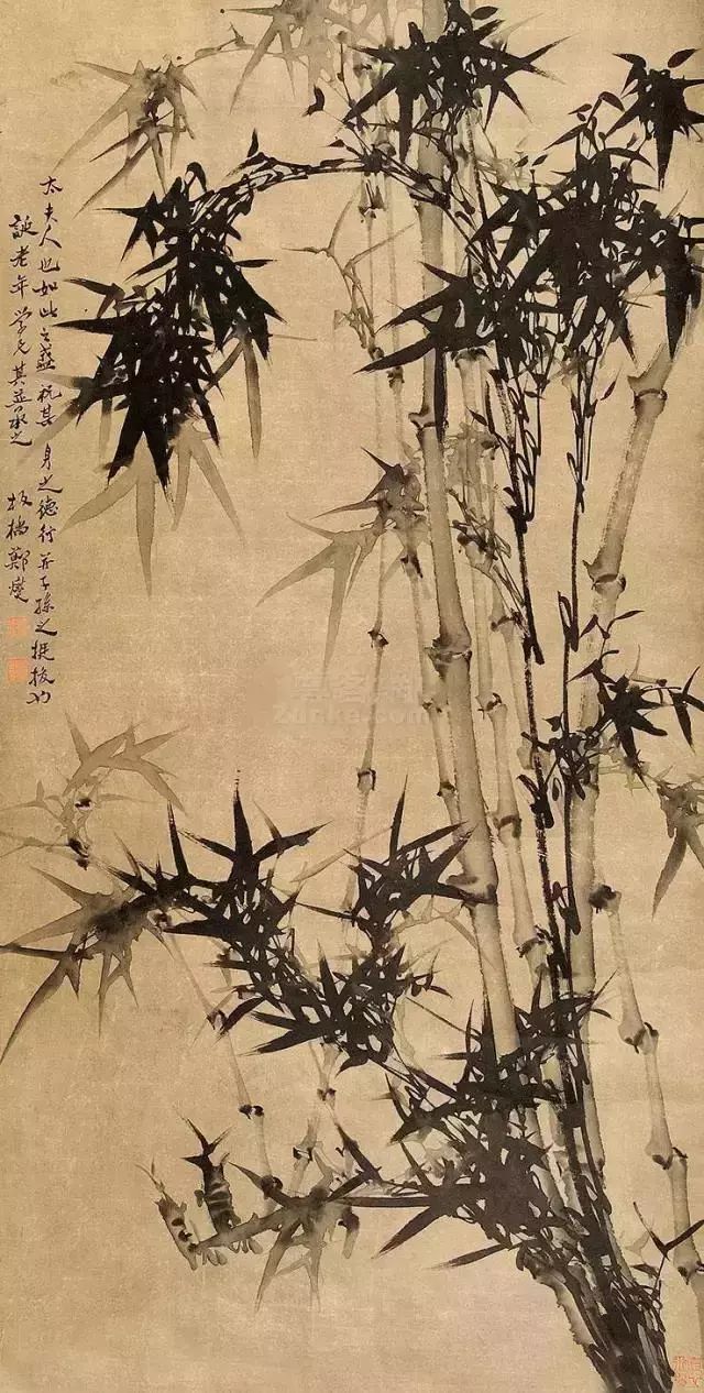 【欣赏】郑板桥的竹画与竹诗,风韵超然