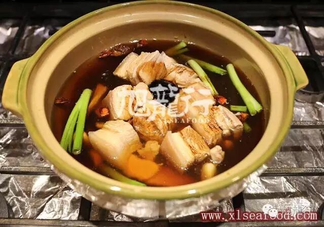 红烧双排刺参，腰参