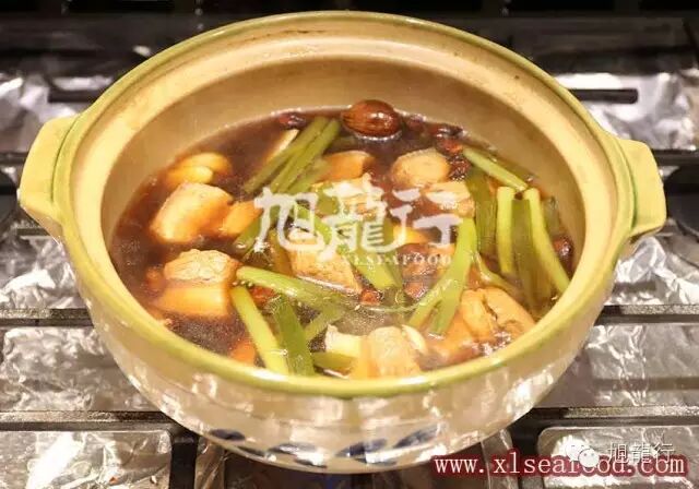 红烧双排刺参，腰参