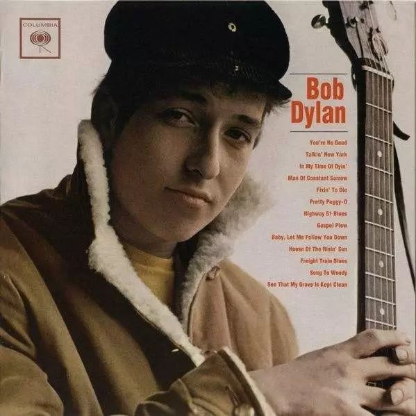 鲍勃·迪伦专辑封面:1962年《bob dylan》