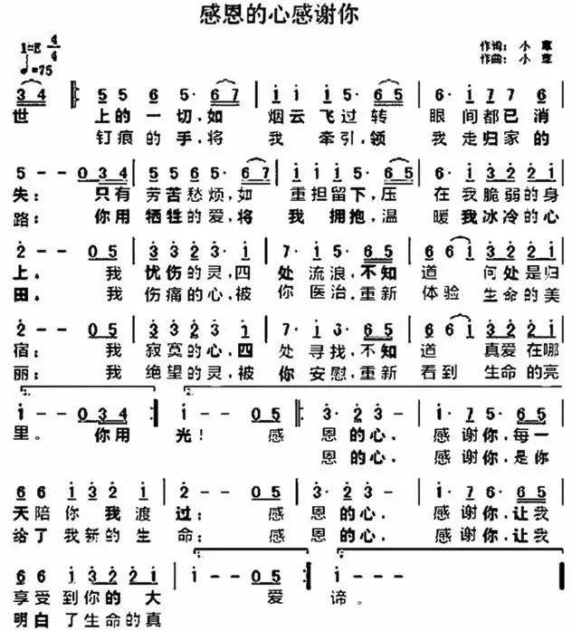 诗歌:感恩的心感谢你