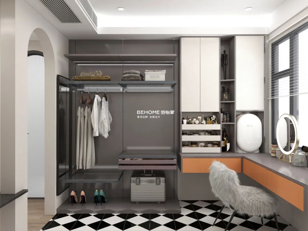 想让衣帽间配色更出色？3个案例给你灵感！_3