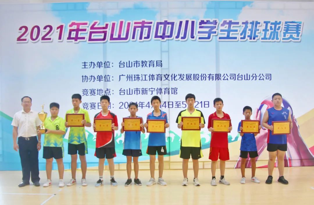 教育新闻台山市小学生排球比赛圆满结束附赛果