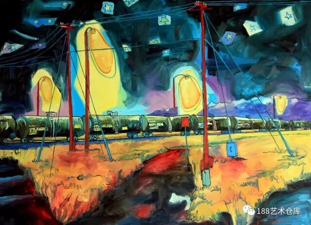 《饼干盆地》中/美艺术沙龙展