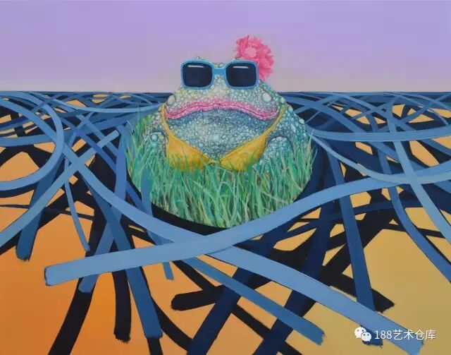 《饼干盆地》中/美艺术沙龙展