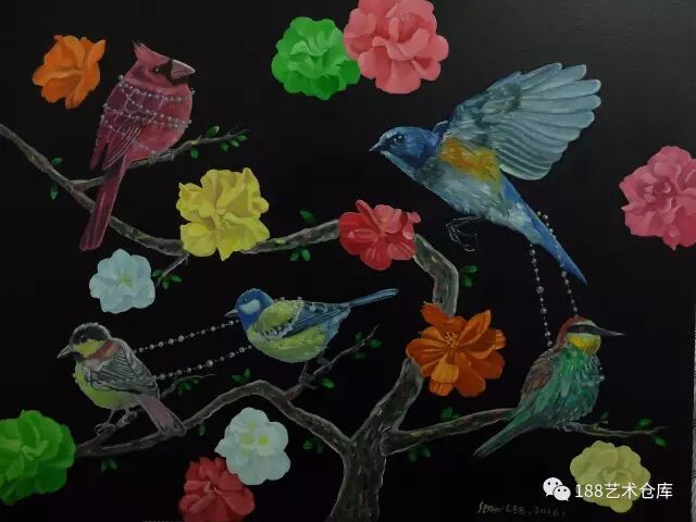 《饼干盆地》中/美艺术沙龙展