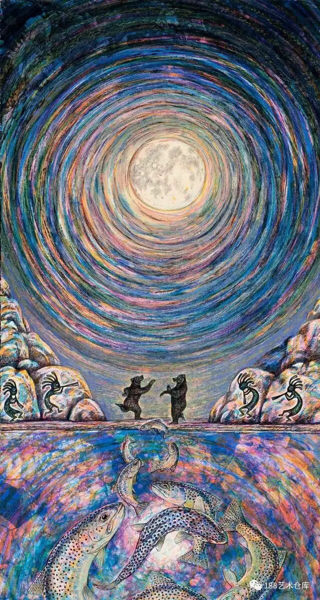 《饼干盆地》中/美艺术沙龙展