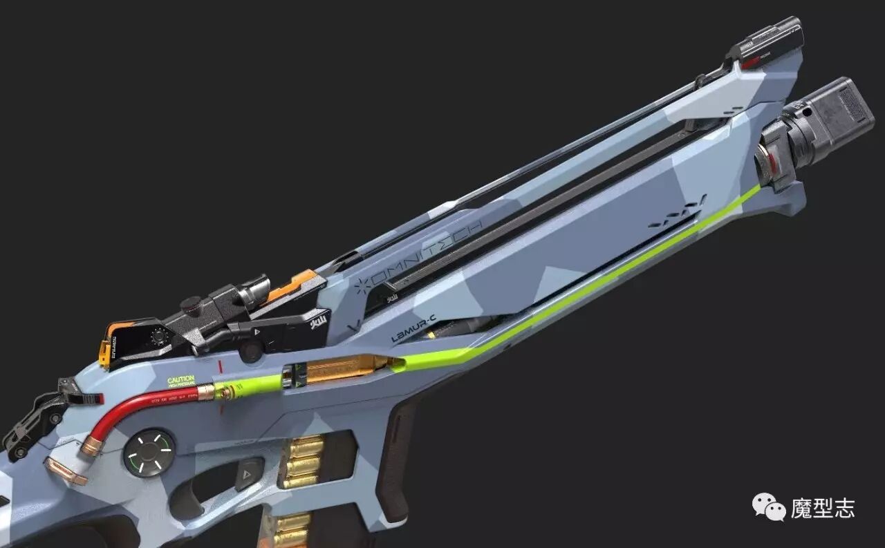 为游戏设计科幻类枪支