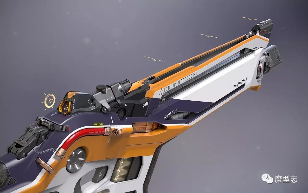 为游戏设计科幻类枪支