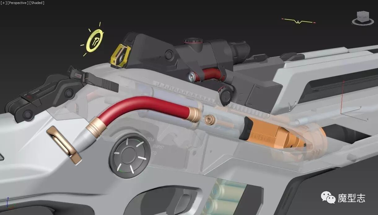 为游戏设计科幻类枪支