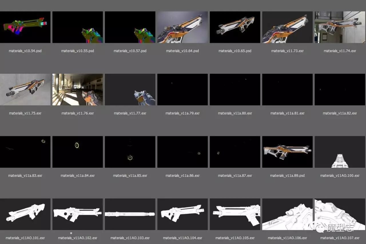 为游戏设计科幻类枪支