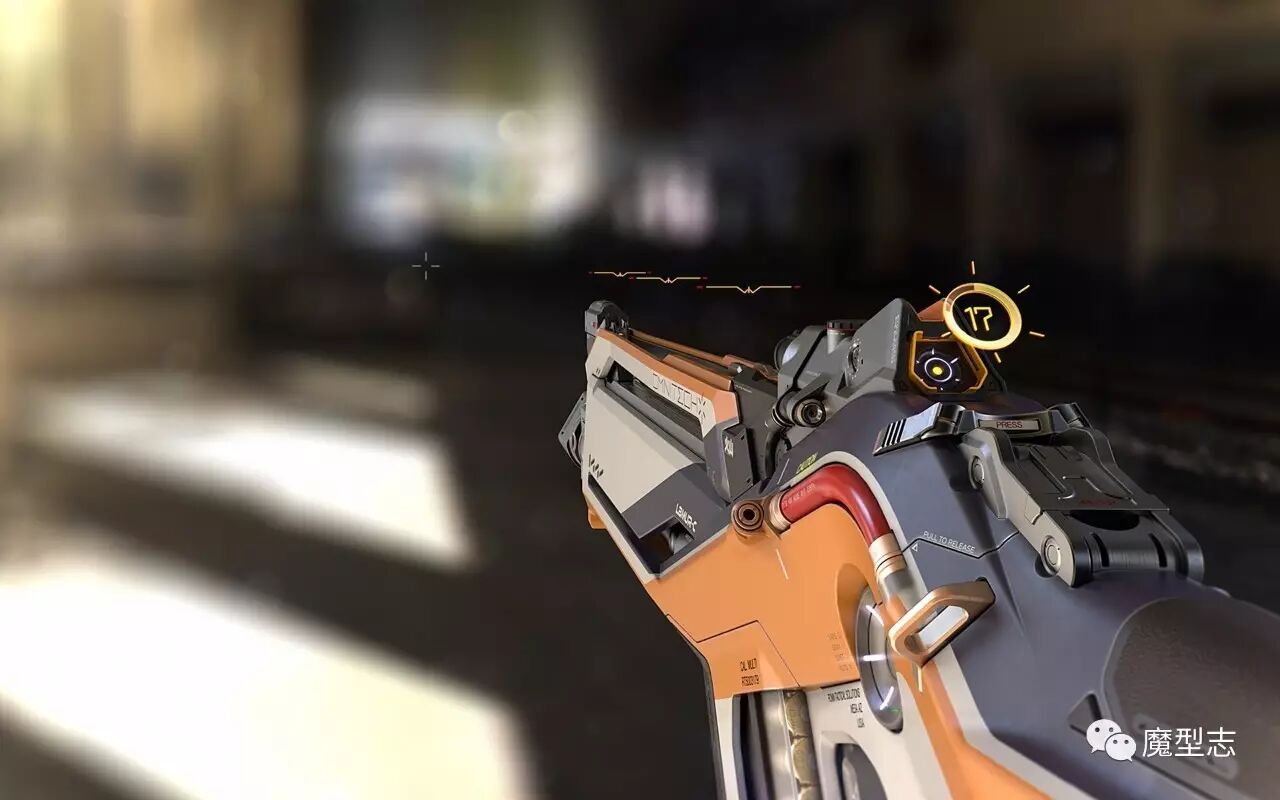 为游戏设计科幻类枪支