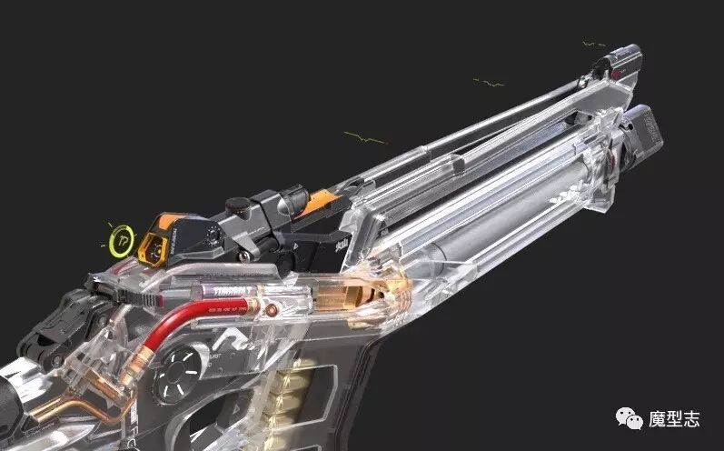 为游戏设计科幻类枪支