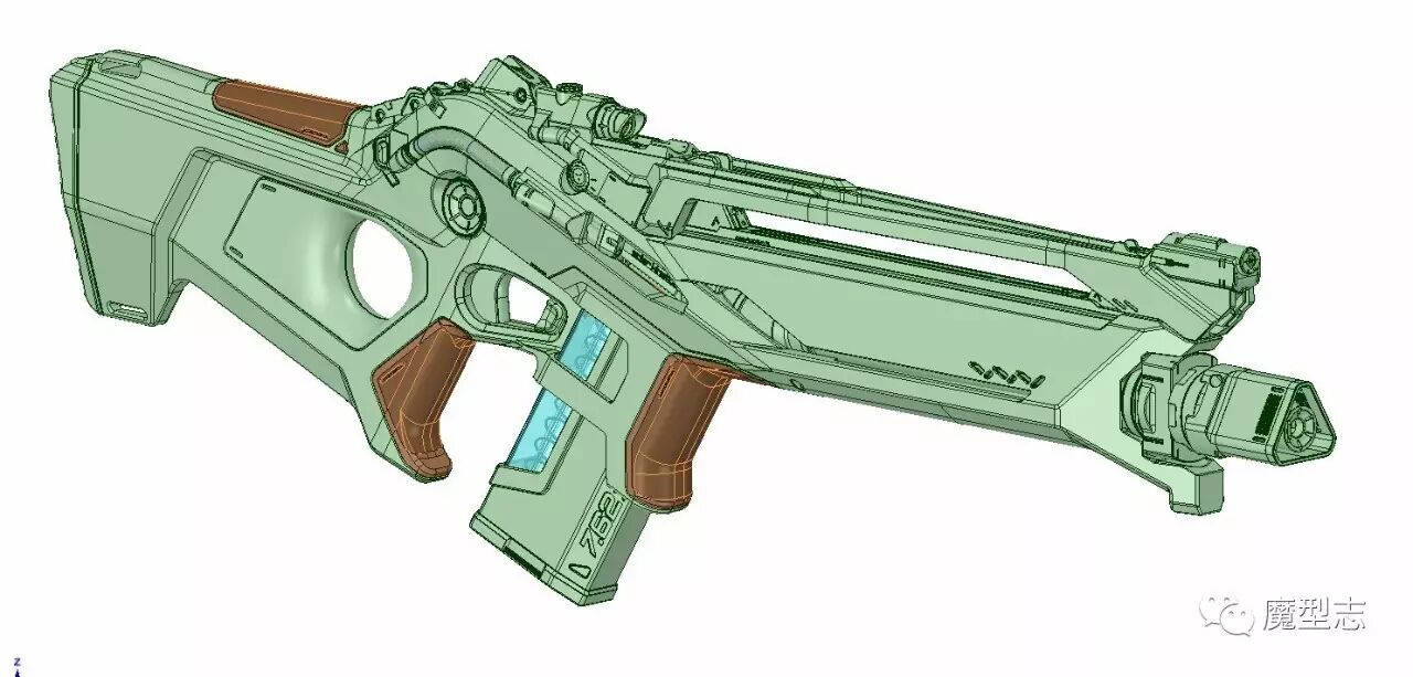 为游戏设计科幻类枪支