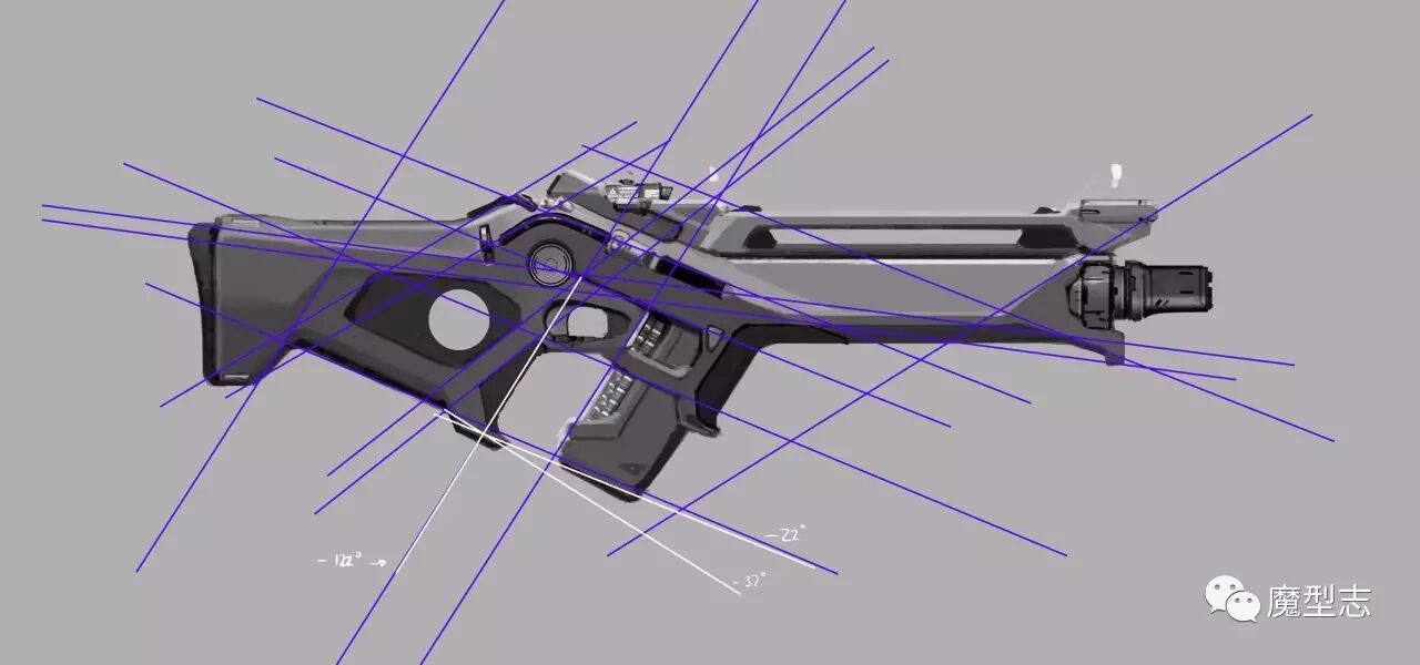 为游戏设计科幻类枪支