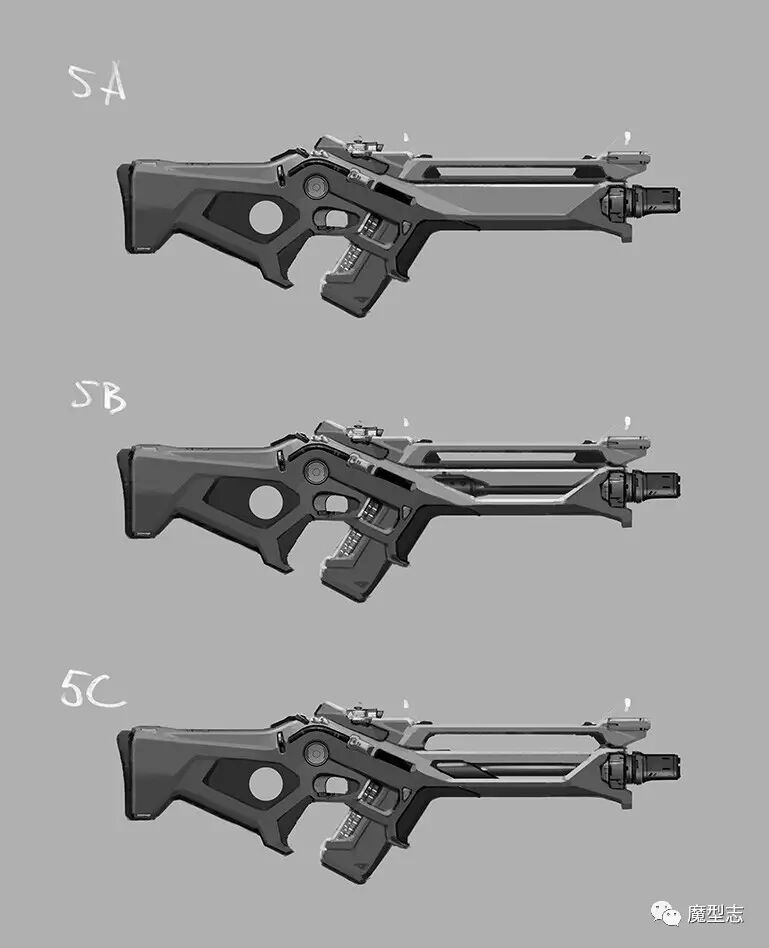 为游戏设计科幻类枪支