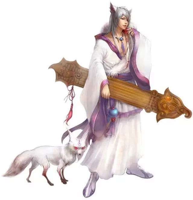 盘点动漫及游戏里的银发狐妖,狐仙,哪一款男神戳中你的萌点?