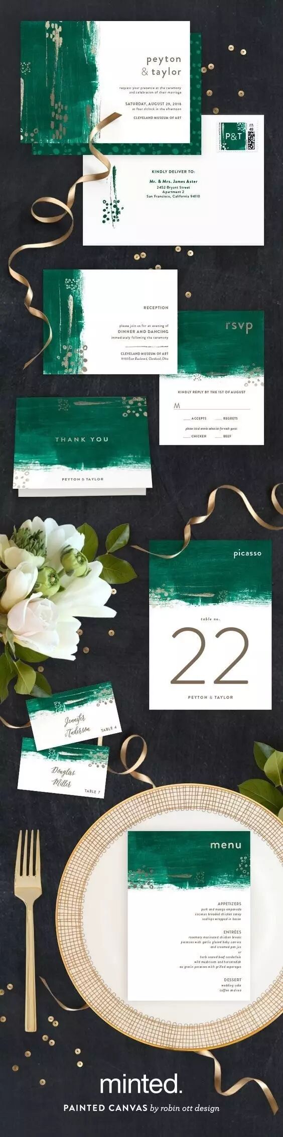 见过这么高颜值的结婚请柬吗，婚礼祝福从这些请柬开始