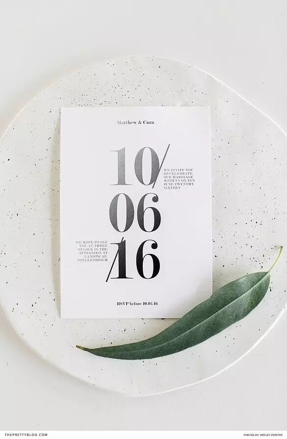 见过这么高颜值的结婚请柬吗，婚礼祝福从这些请柬开始