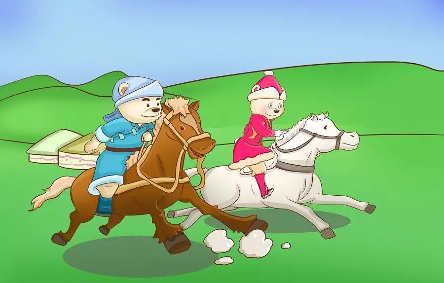 蒙古族节日,主要内容骑马,摔跤,射箭.