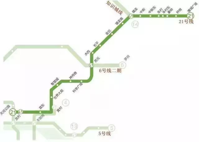 除了上面3条预计年底开通的地铁线 4年内,黄埔区将再增3条新地铁线!
