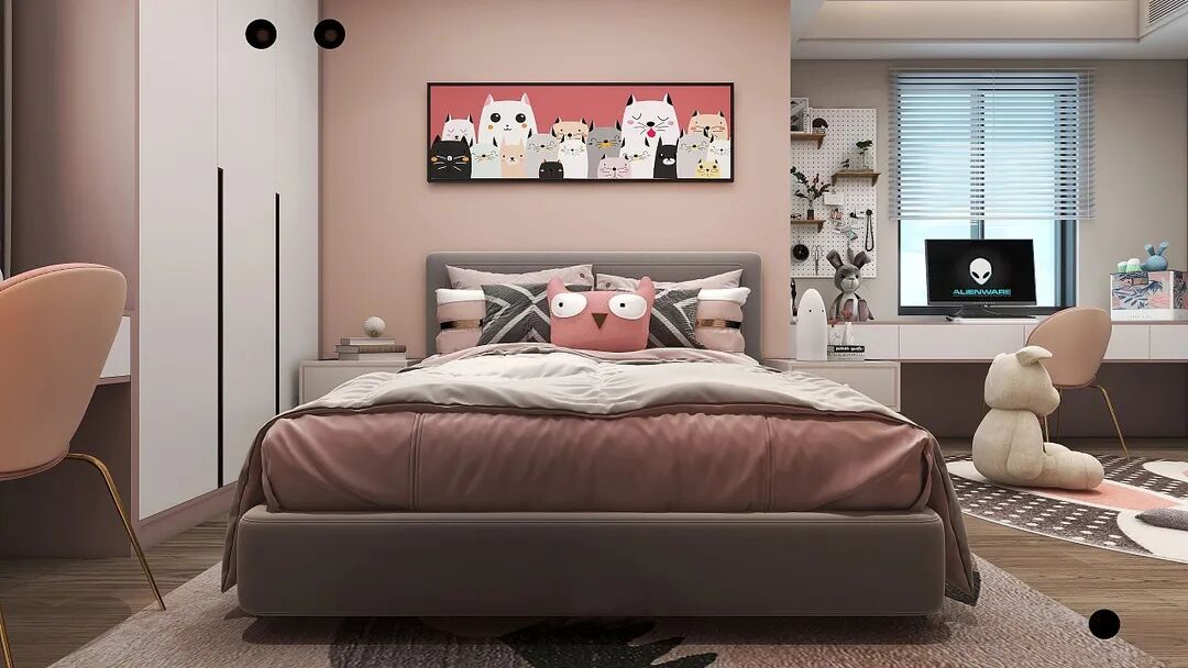 益圆木门 轻奢风格家装效果图_18