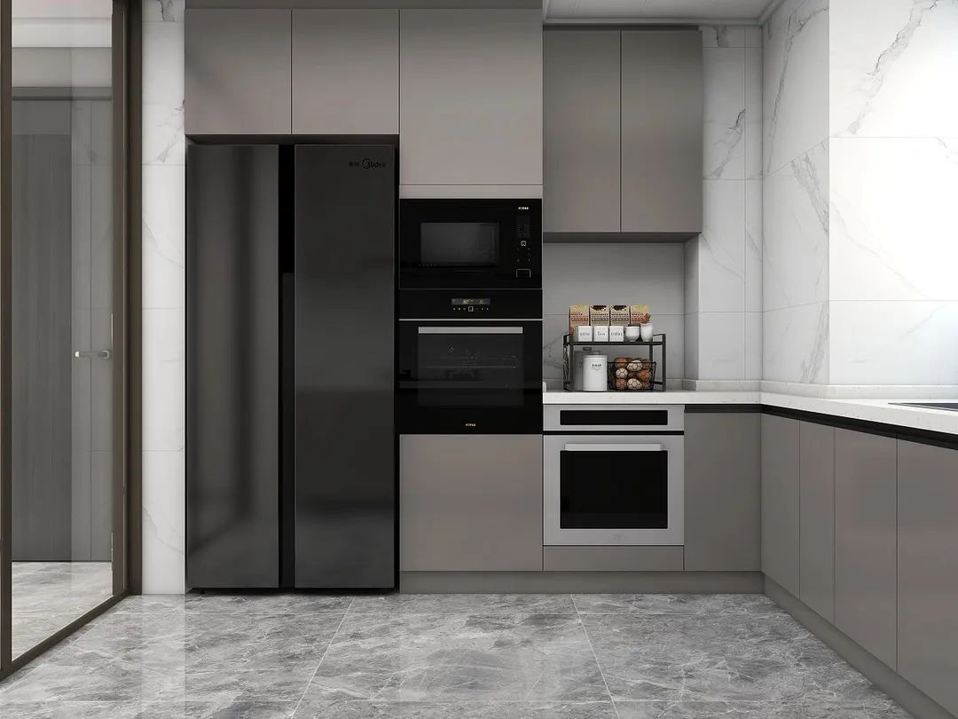 益圆木门 轻奢风格家装效果图_9