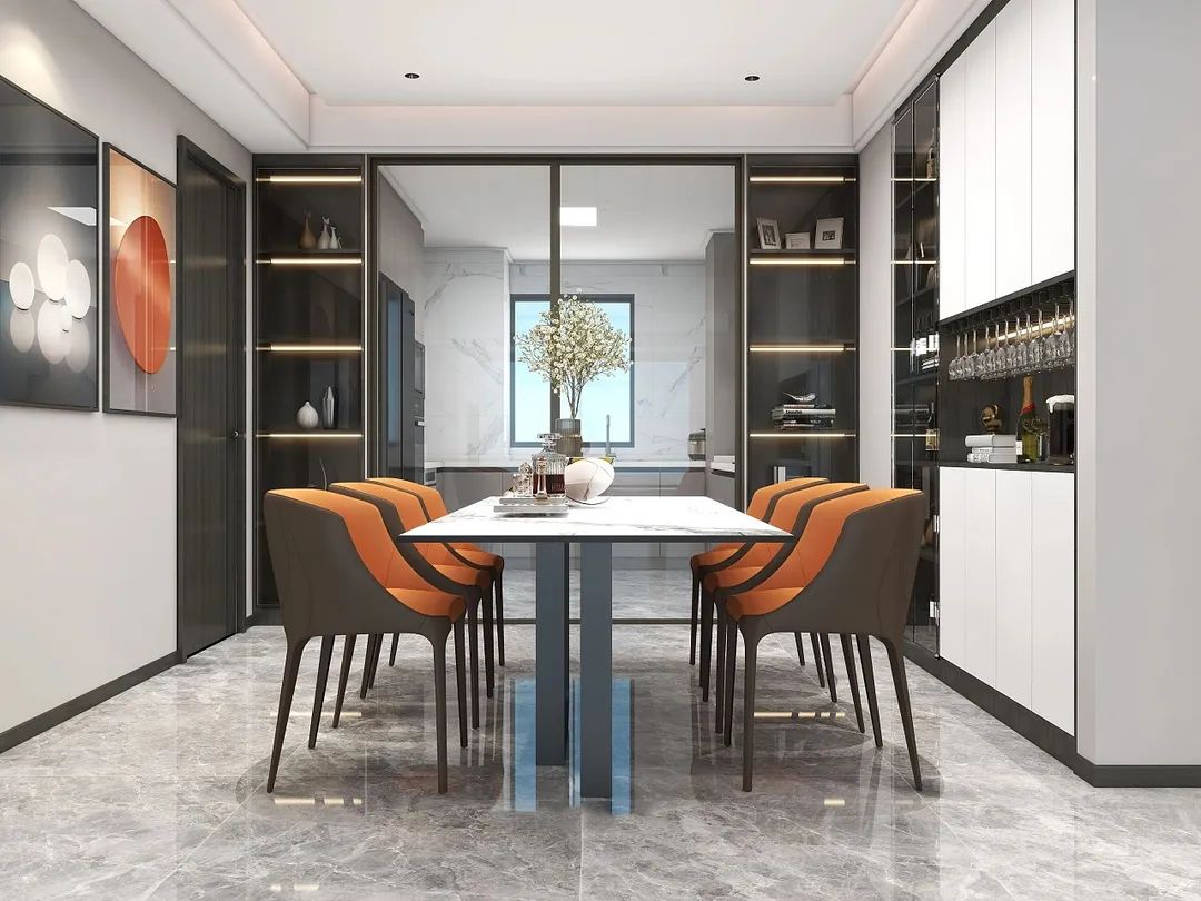 益圆木门 轻奢风格家装效果图_8