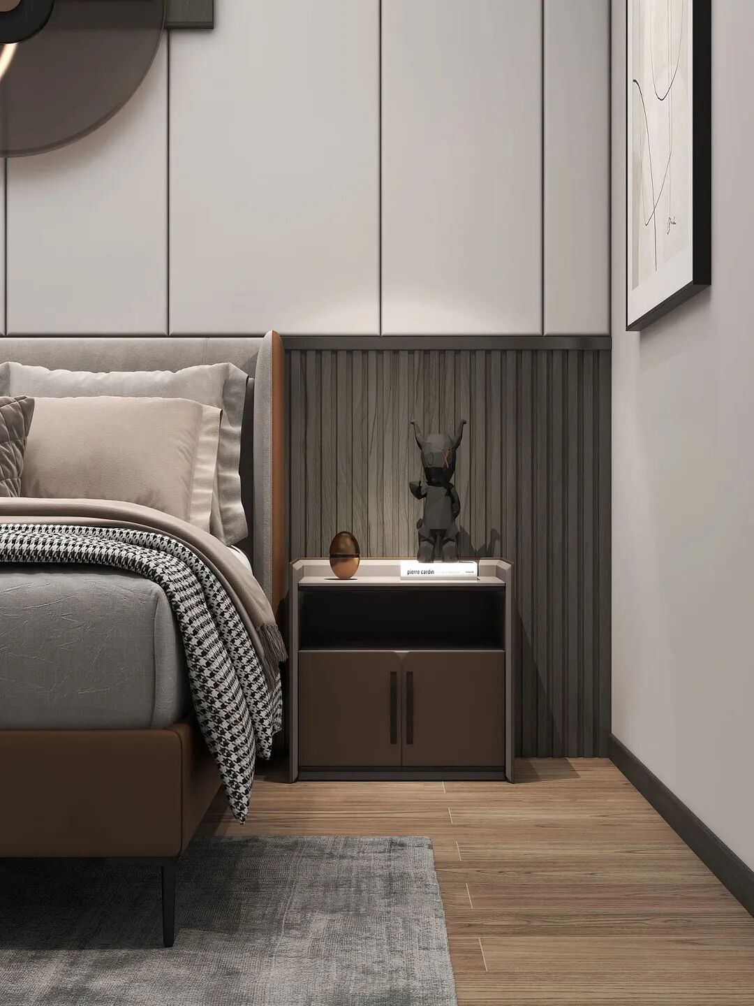 益圆木门 轻奢风格家装效果图_15