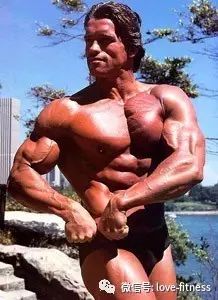 施瓦辛格年轻的时候参加健美比赛,这肌肉真带劲