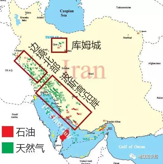 伊朗令人垂涎,并不仅仅在于此地理位置,更在于它的油田,石油的战略