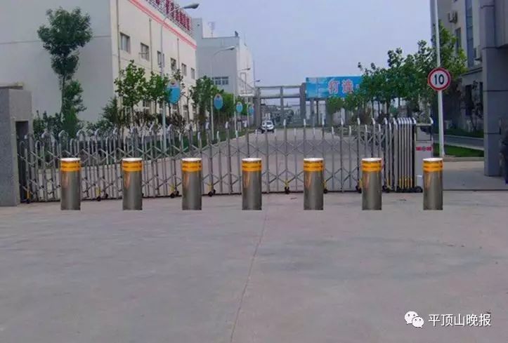 平顶山学校、幼儿园门前必须安装硬质防冲撞升降柱插图
