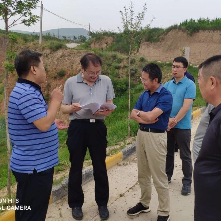 陕西省水土保持和移民工作中心对我市淤地坝防汛进行专项检查