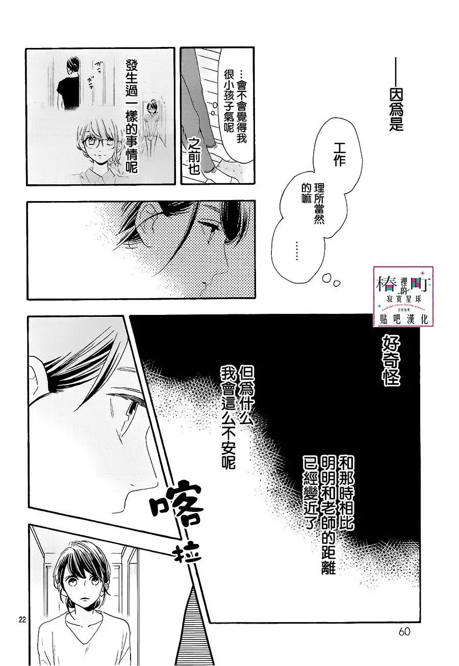 [椿町貼吧漢化組·授權發佈]《椿町里的寂寞星球》Ch.47[山森三香]25P 動漫 第24張