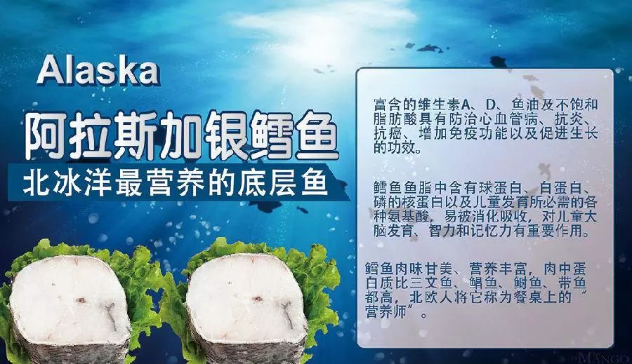 阿拉斯加银鳕鱼