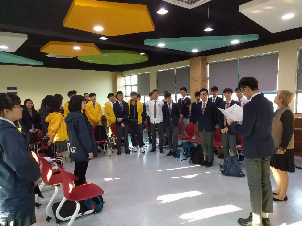 华师附外美式高中开学季