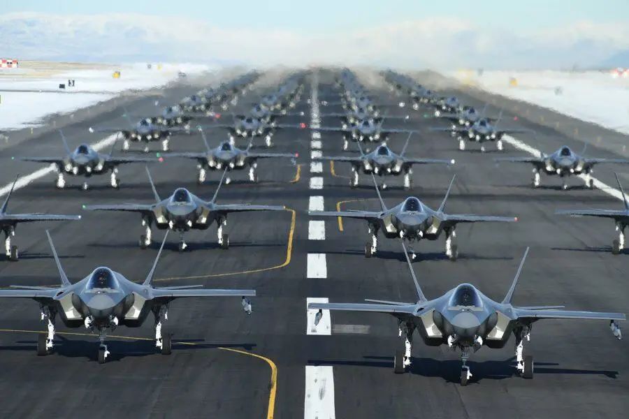 f-35已成为美国空军数量第二多战斗机,仅次于f-16战机