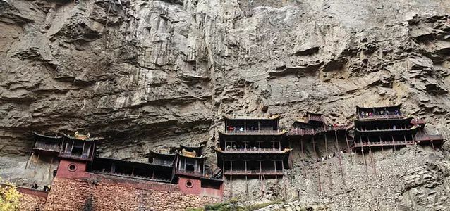 山西大同悬空寺