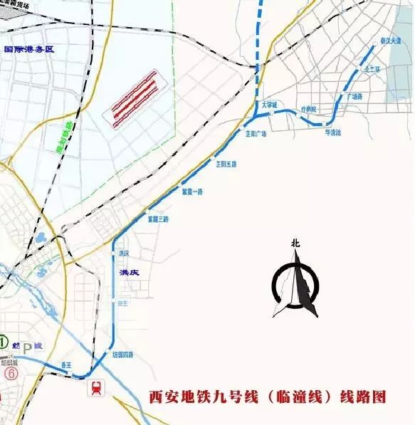 起       止丨线路起点为地铁1,6号线终点站纺织城站,终点位于临潼区