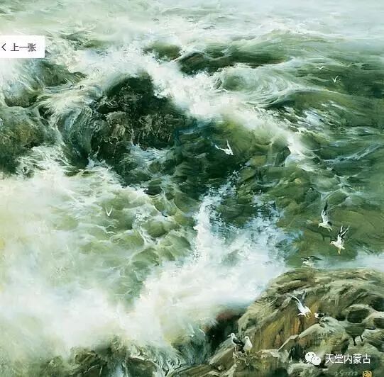 【绘画】陈明———《大海系列》油画作品欣赏!