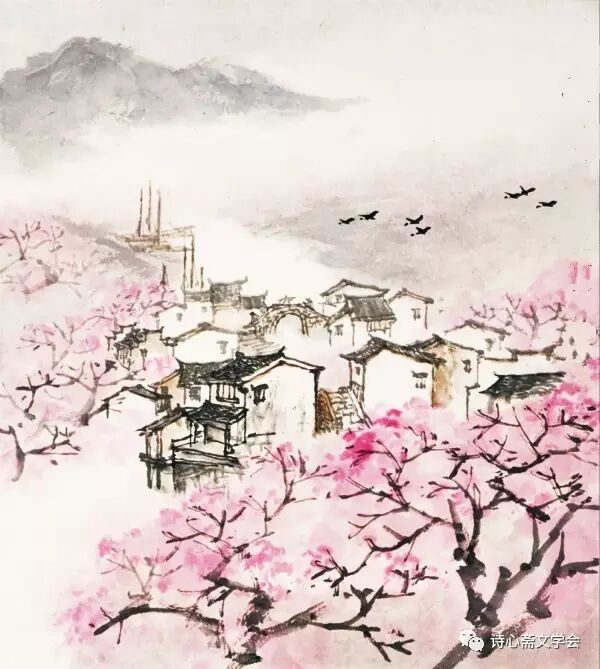 【四季微型诗联盟】第39期大同题《杏花村》精选30首联展