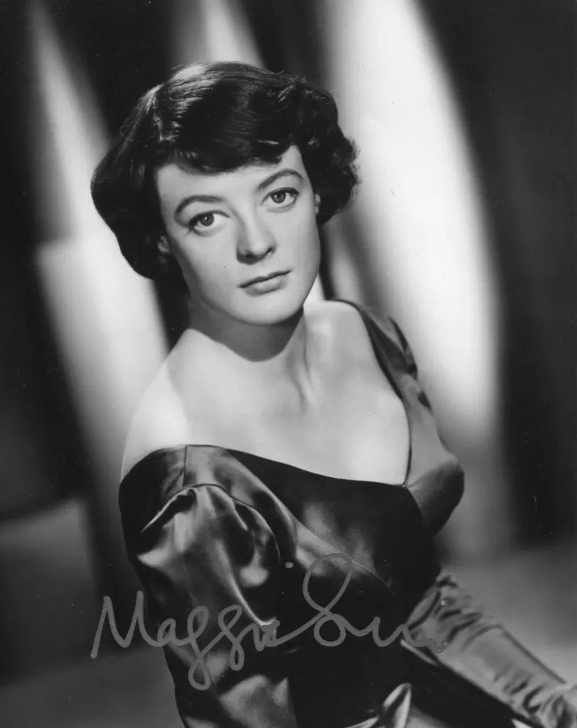 young dame maggie smith