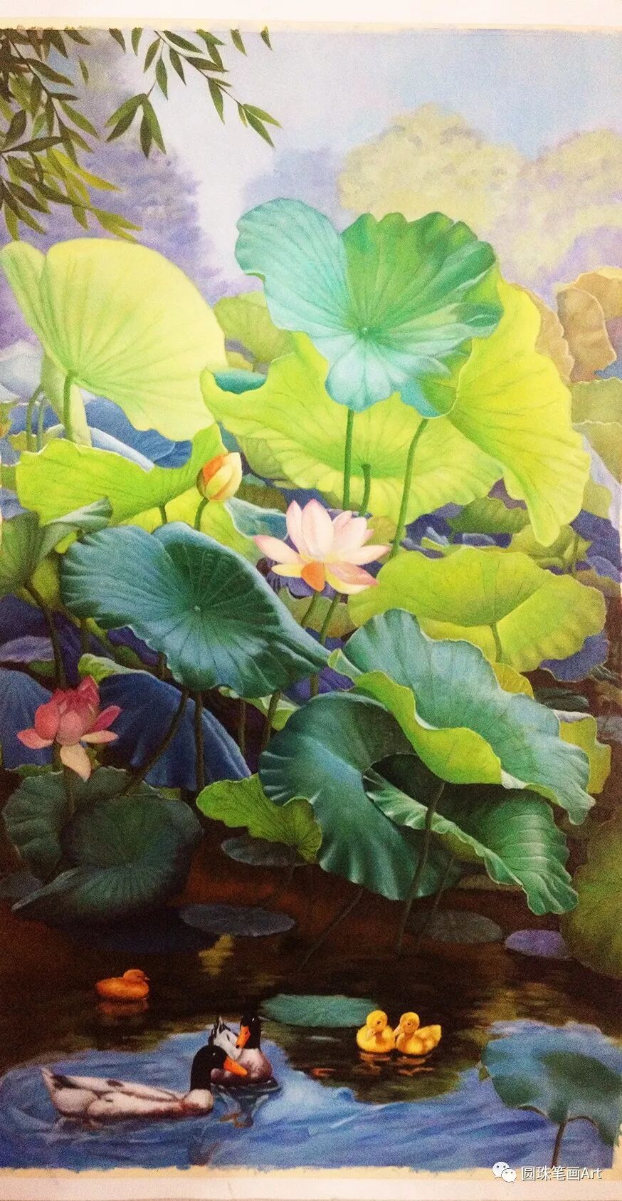 这位95后小哥的圆珠笔画,彩铅画,油画,真的让人大开眼