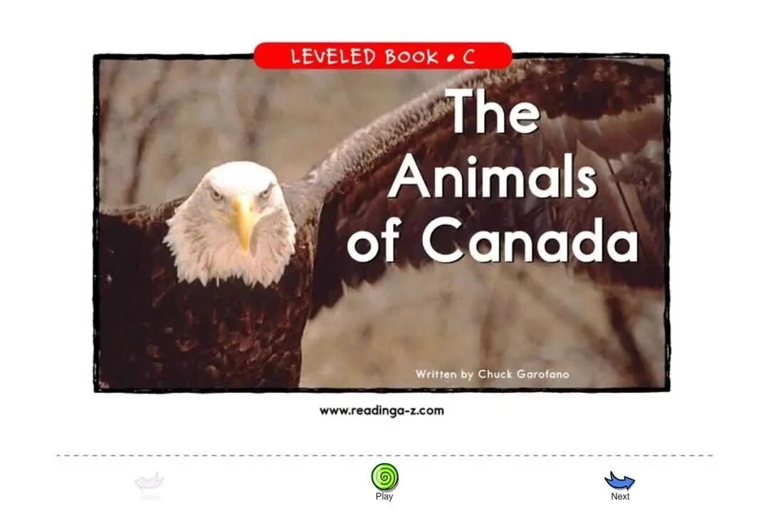 RAZ-C级: 15 The Animals of Canada-1