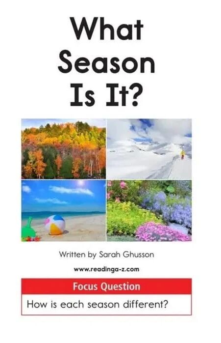 RAZ-C级: 62 What Season Is It-1