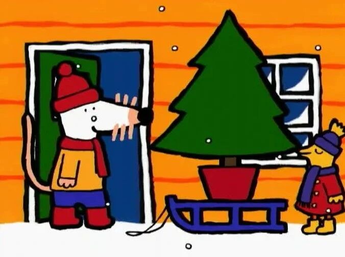 小鼠波波《Maisy》67 Christmas Tree