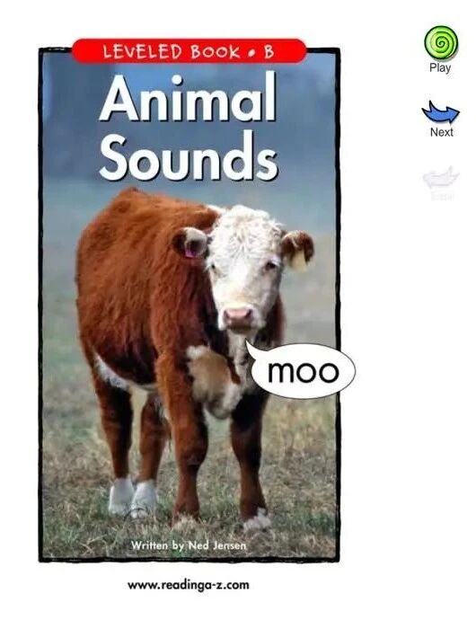 收录于合集⭐RAZ-B级: 03 Animal Sounds-1