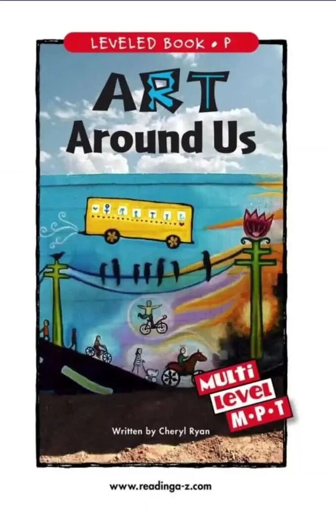 RAZ-P级: 08 Art Around Us 视频 音频 图文-1